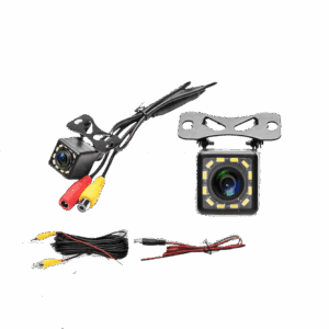 ✅Cámara Retroceso 12 LEDs: Visión Nocturna, 12 Meses Garantía 🅿️
